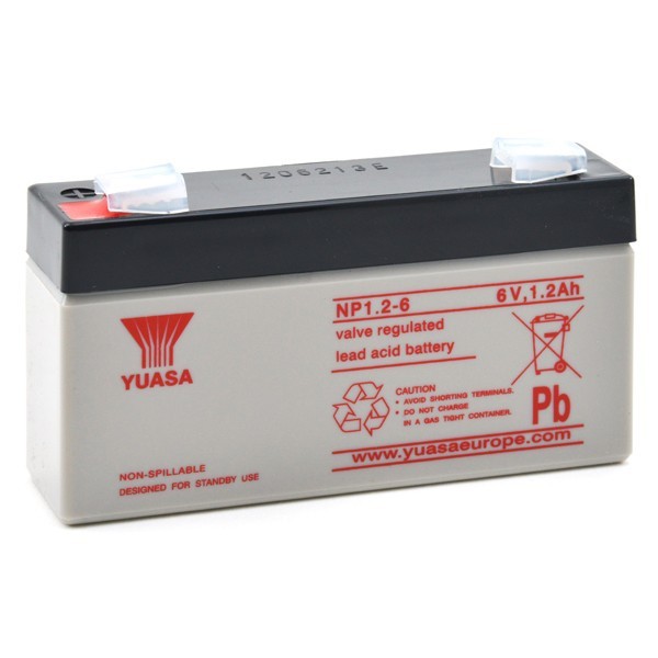 Batterie Yuasa NP1.2-6 6V...