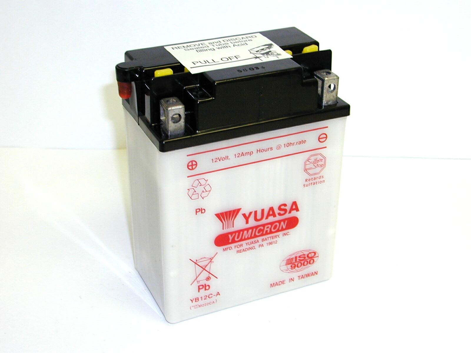Batterie moto Yuasa YB12C-A...