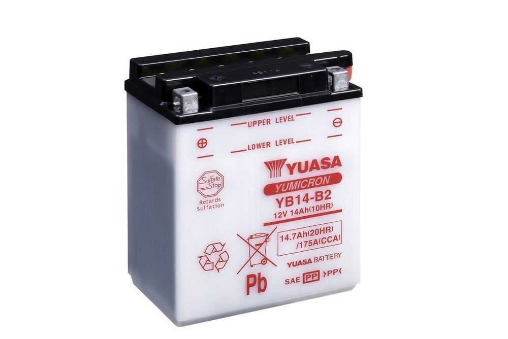 Batterie moto Yuasa YB14-B2...