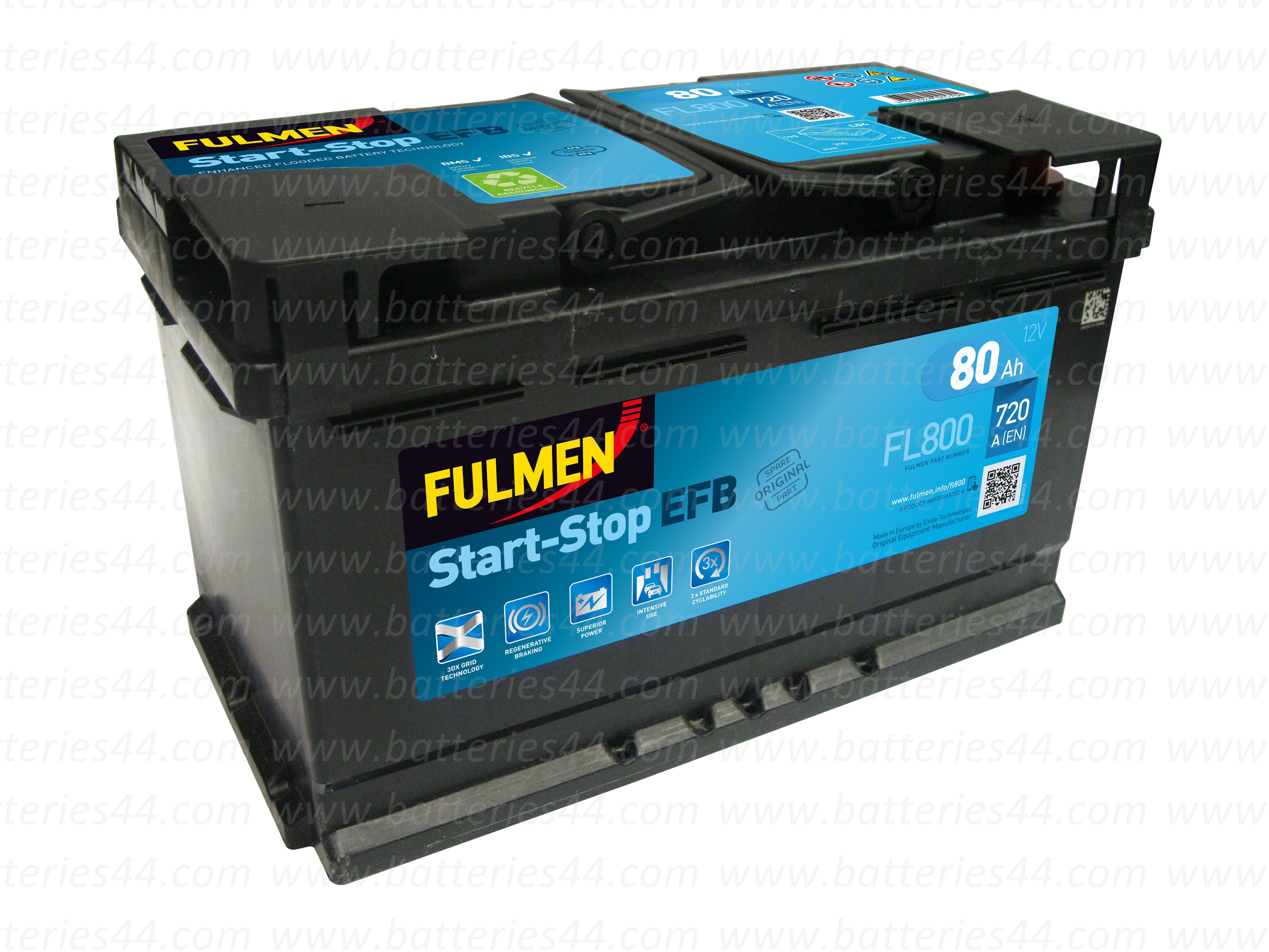 Batterie Exide Fulmen EFB...