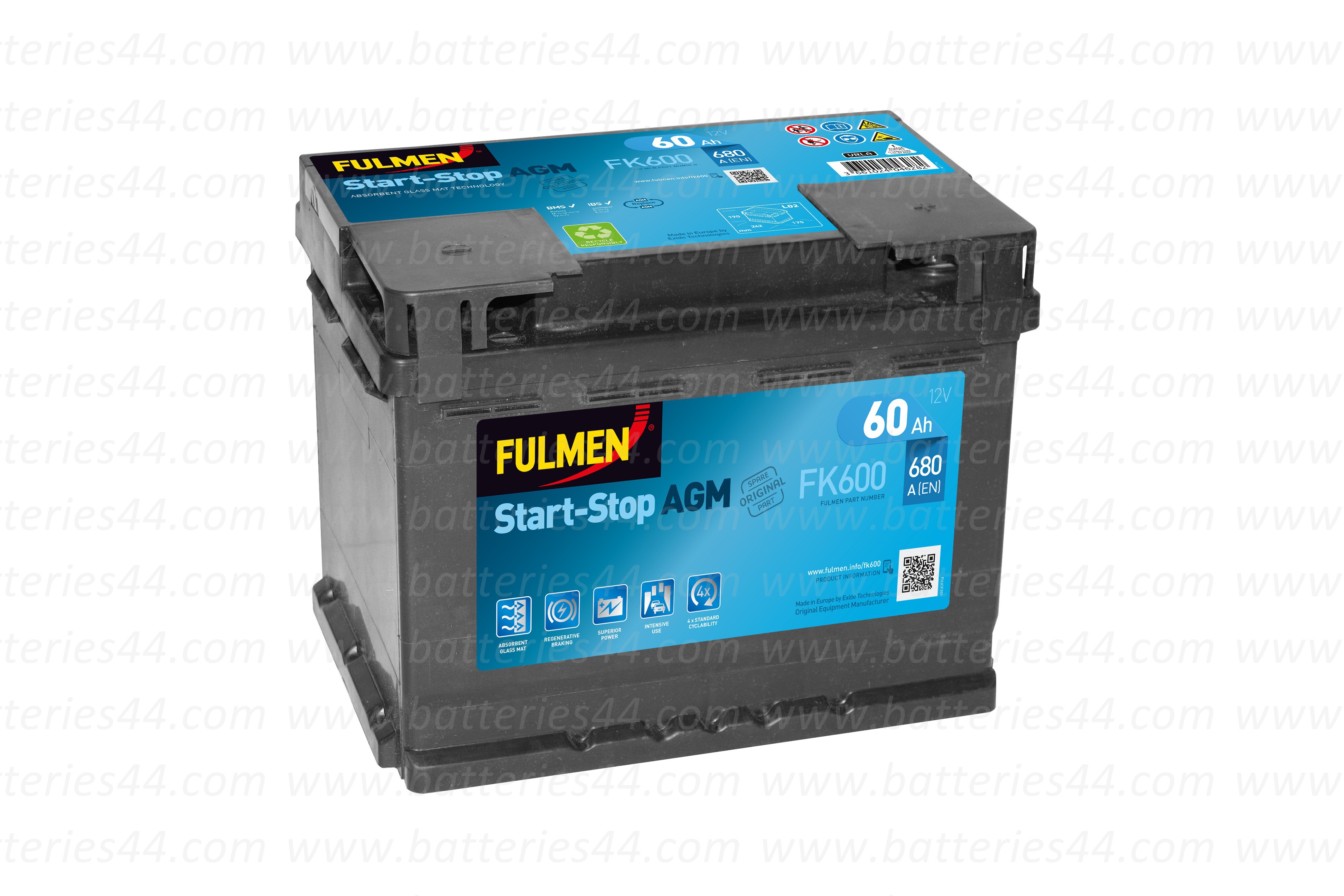 Batterie Fulmen AGM FK600...