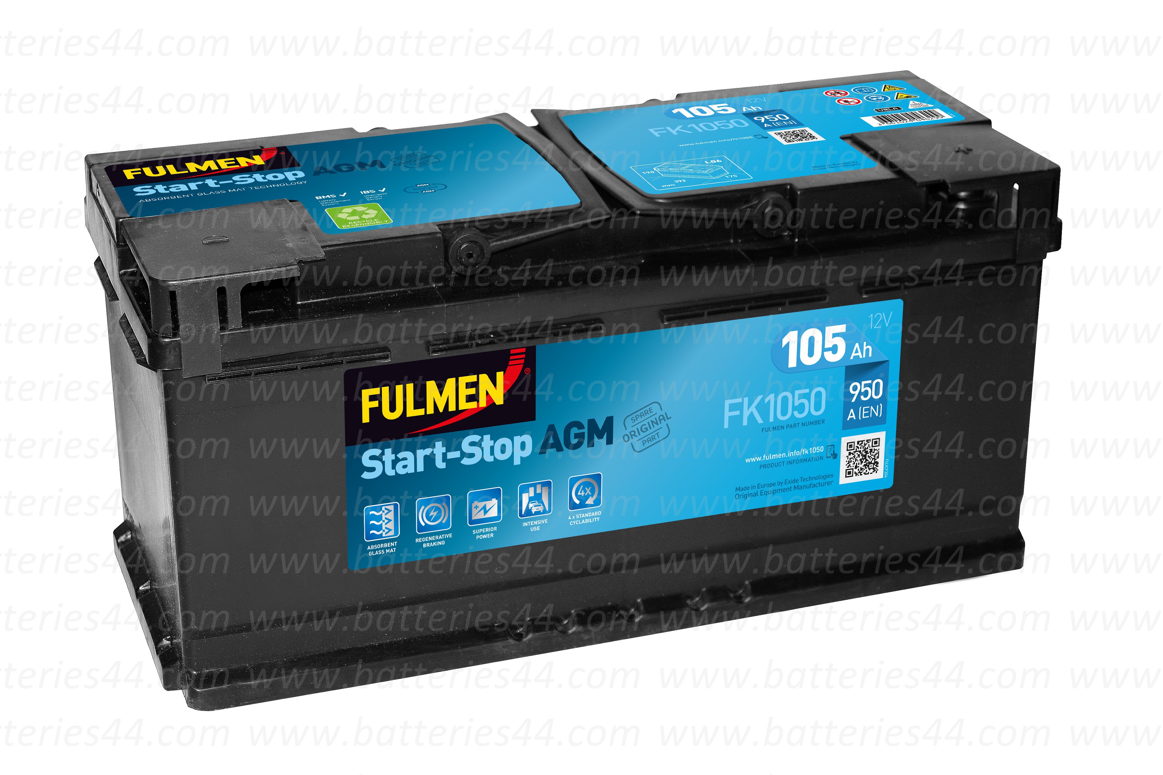 Batterie Exide Fulmen AGM...