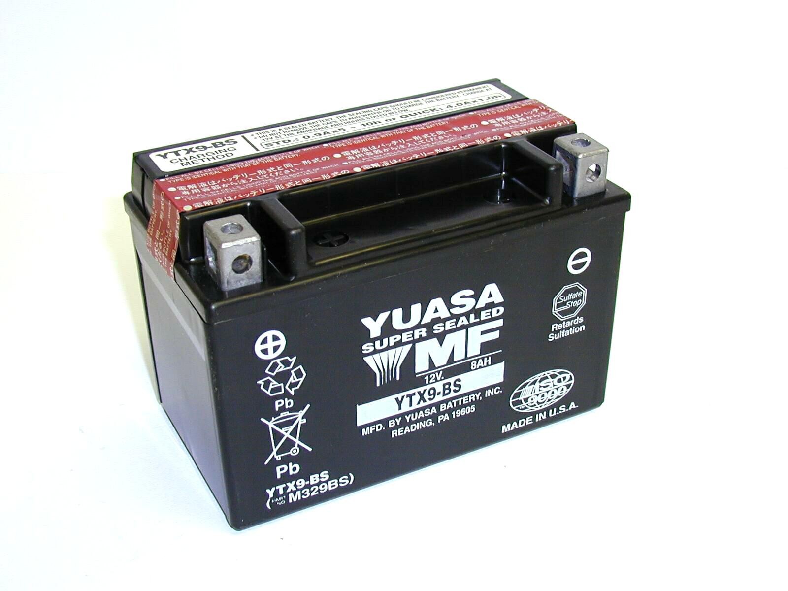 Batterie moto Yuasa YTX9-BS...
