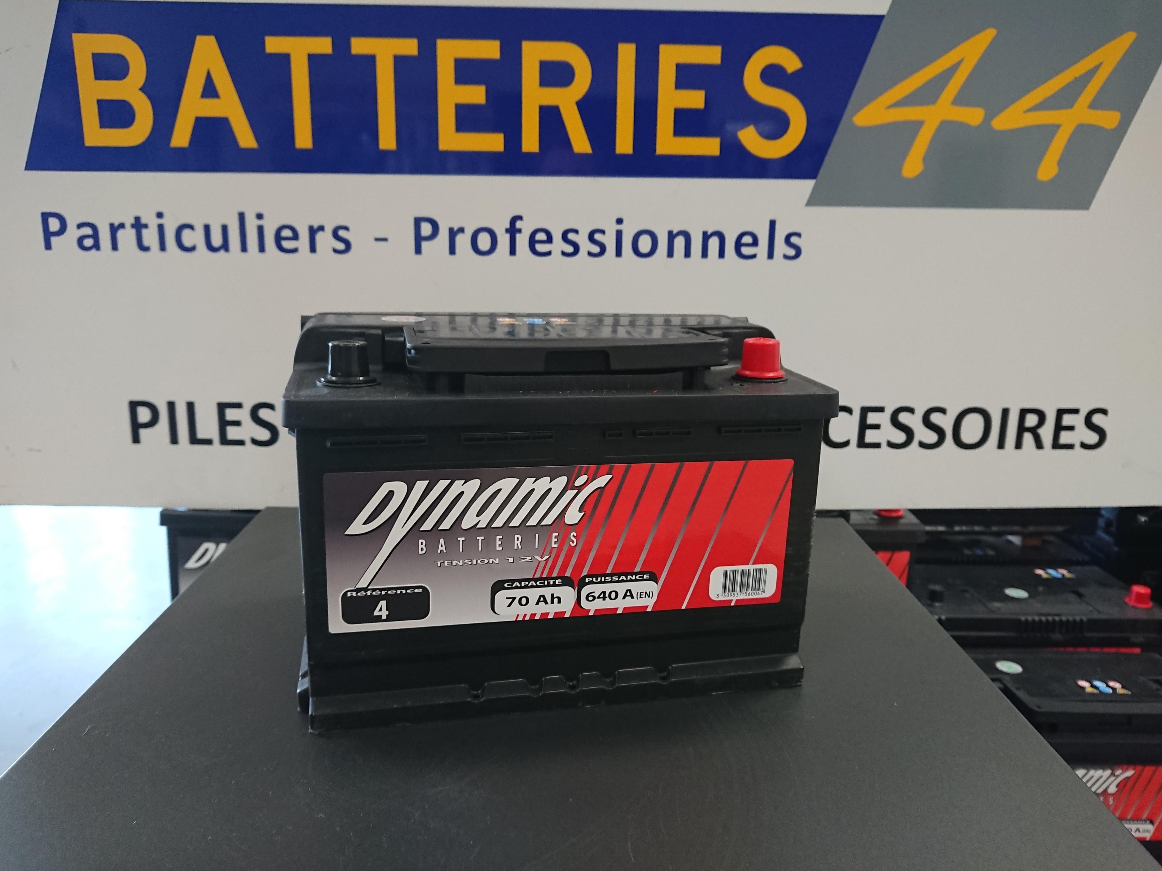 Batterie démarrage Dynamic 12V 65AH 540A