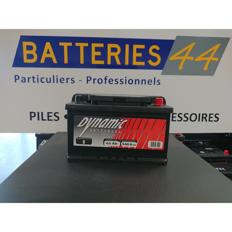 Batterie 12v 65Ah - Équipement auto