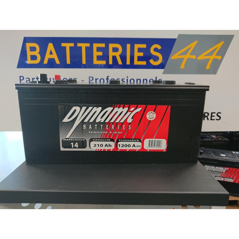 Batterie démarrage Dynamic 12V 110AH 750A