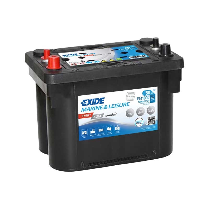 Batterie EXIDE 6/12V : Batterie démarrage, stationnaire - BATTERYSET