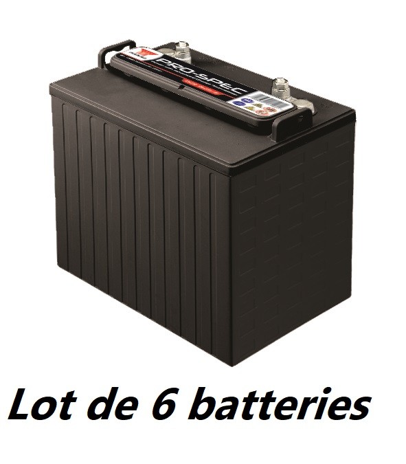 Lot de 6 batteries YUASA...
