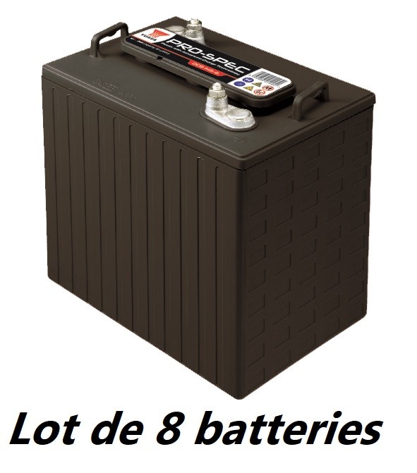 Lot de 8 batteries...