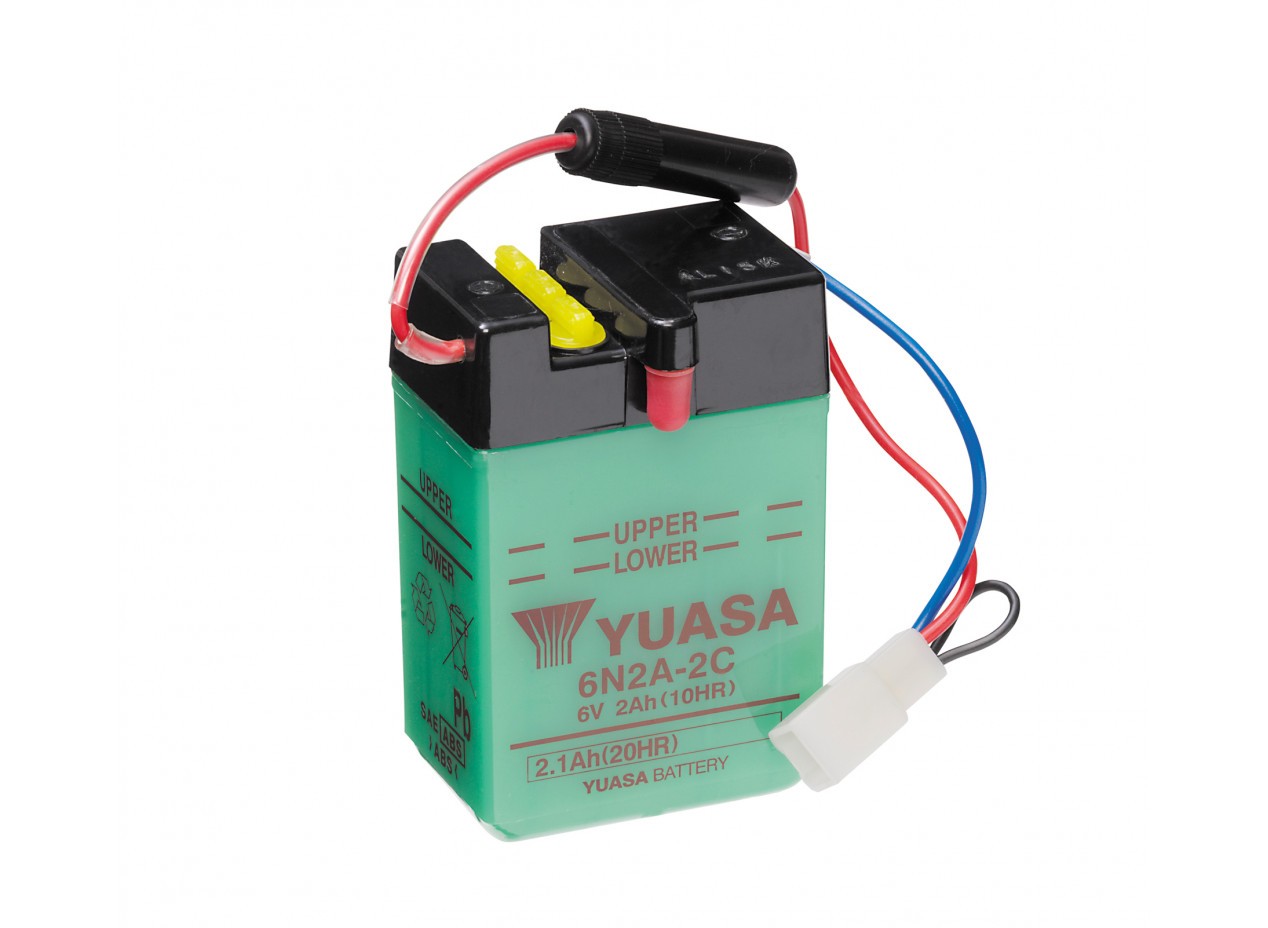 Batterie moto Yuasa 6N2A-2C...