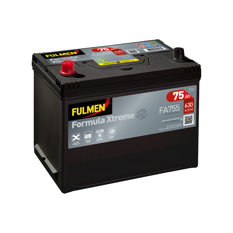 Batterie FULMEN FORMULA FB741 12V 74AH 680A - Batteries Auto