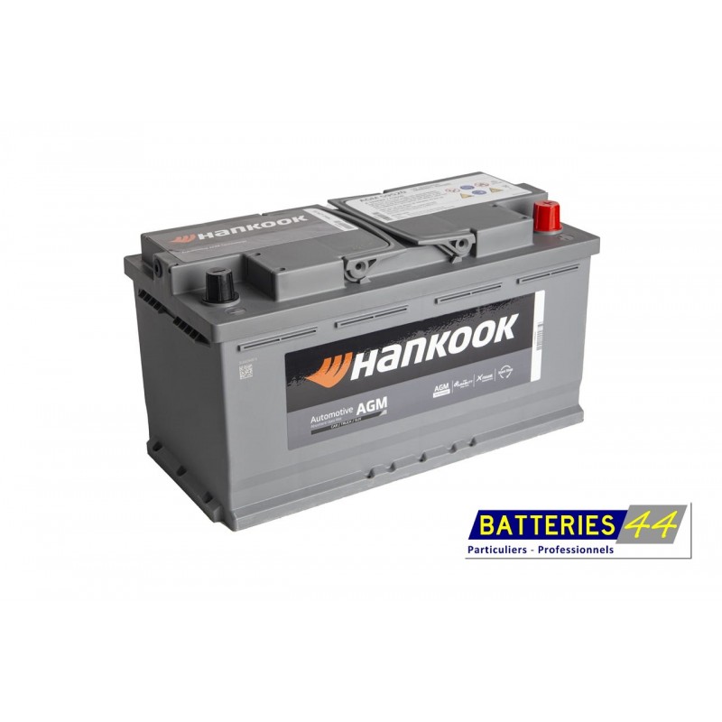 Batterie Hankook Agm Start And Stop 12v 95ah 850a 354x175x190 Mm Agm 59520 1672